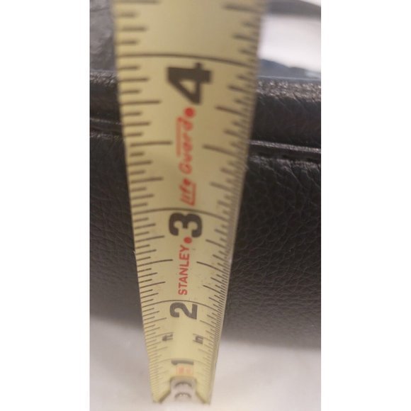 Tommy Hilfiger Black Handbag Shopper Tote Purse Logo - Picture 12 of 15